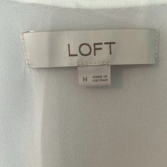 NWOT Loft sheer camisole blouse - Picture 3 of 3